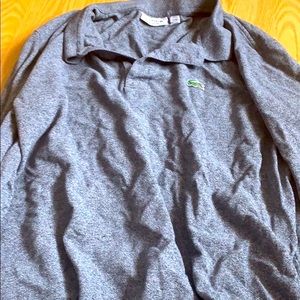Men’s Lacoste Gray long sleeve shirt